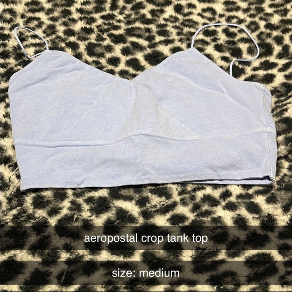 aeropostal crop tank top